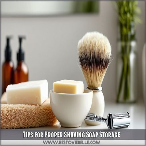 Tips for Proper Shaving Soap Storage Tips for Proper Shaving Soap Storage