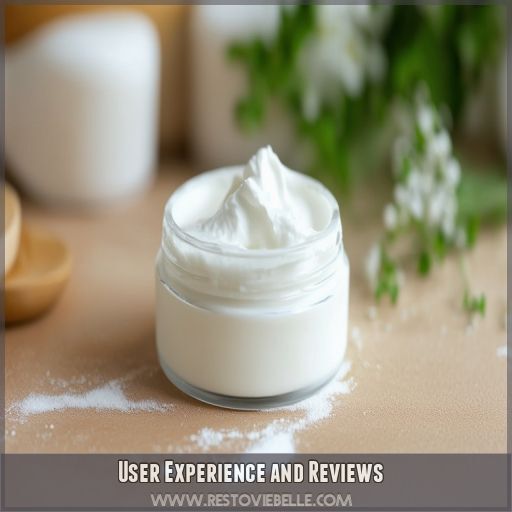 User Experience and Reviews User Experience and Reviews