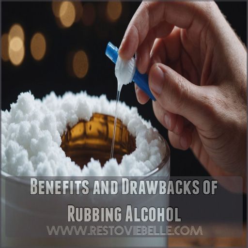 Benefits and Drawbacks of Rubbing Alcohol Benefits and Drawbacks of Rubbing Alcohol