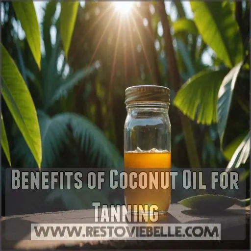 Benefits of Coconut Oil for Tanning