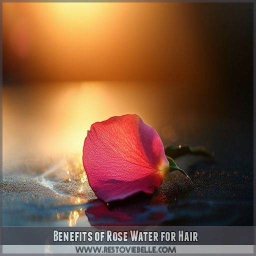Benefits of Rose Water for Hair Benefits of Rose Water for Hair