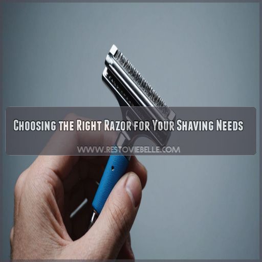 Choosing the Right Razor for Your Shaving Needs Choosing the Right Razor for Your Shaving Needs