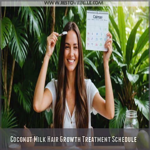 Coconut Milk Hair Growth Treatment Schedule Coconut Milk Hair Growth Treatment Schedule