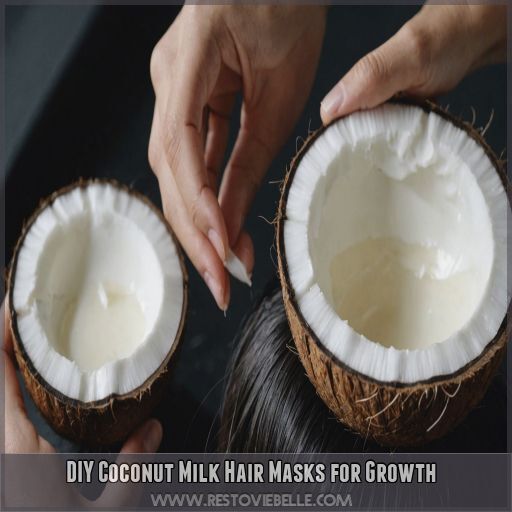 DIY Coconut Milk Hair Masks for Growth DIY Coconut Milk Hair Masks for Growth