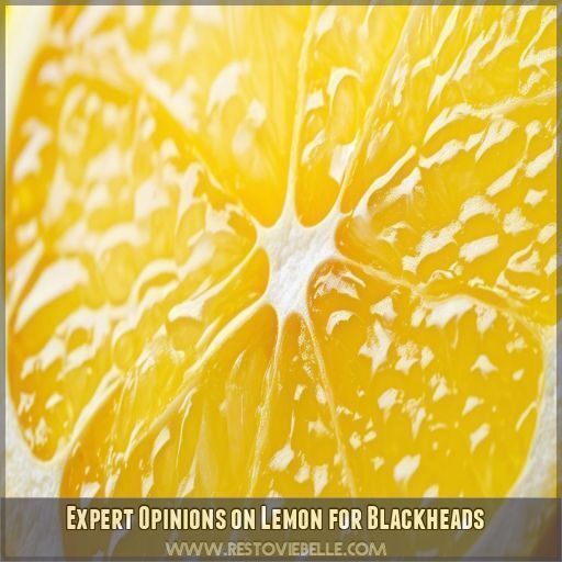 Expert Opinions on Lemon for Blackheads Expert Opinions on Lemon for Blackheads