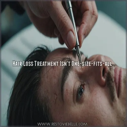 Hair Loss Treatment Isn't One-size-fits-all