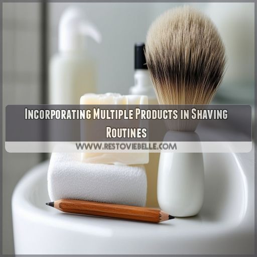 Incorporating Multiple Products in Shaving Routines Incorporating Multiple Products in Shaving Routines