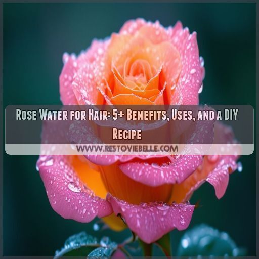 rose water for hair rose water for hair