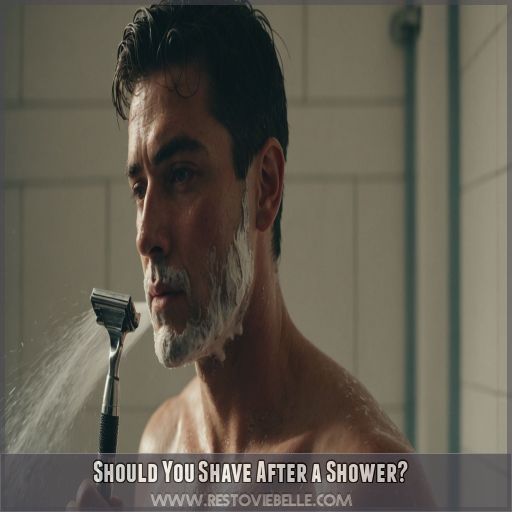 Should You Shave After a Shower Should You Shave After a Shower