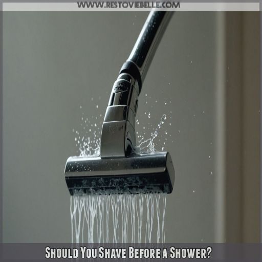 Should You Shave Before a Shower Should You Shave Before a Shower