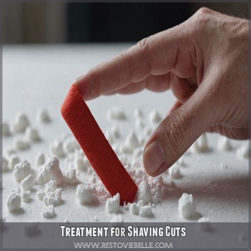 Treatment for Shaving Cuts Treatment for Shaving Cuts