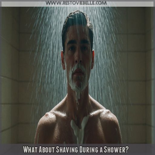 What About Shaving During a Shower What About Shaving During a Shower