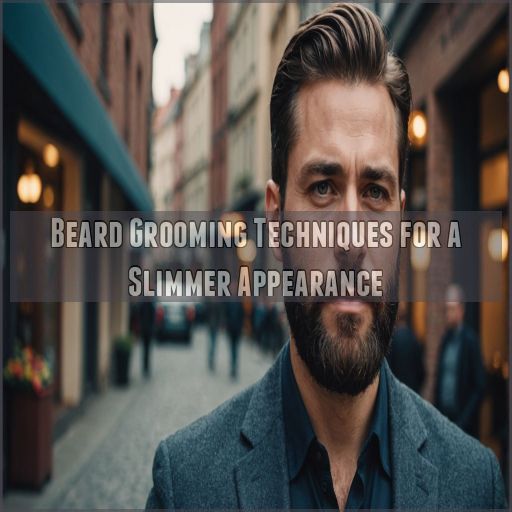 Beard Grooming Techniques for a Slimmer Appearance Beard Grooming Techniques for a Slimmer Appearance