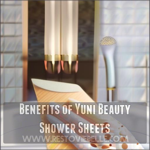 Benefits of Yuni Beauty Shower Sheets Benefits of Yuni Beauty Shower Sheets