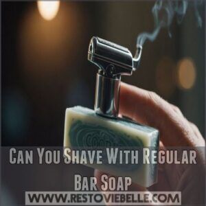 Can You Shave With Regular Bar Soap