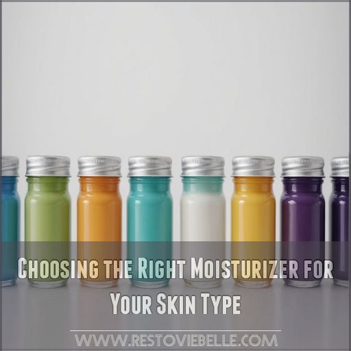 Choosing the Right Moisturizer for Your Skin Type Choosing the Right Moisturizer for Your Skin Type