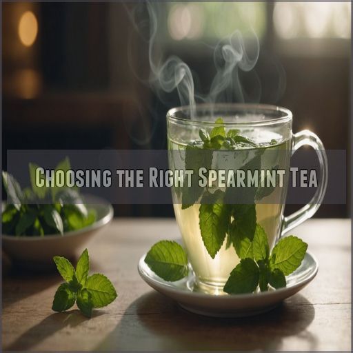 Choosing the Right Spearmint Tea Choosing the Right Spearmint Tea