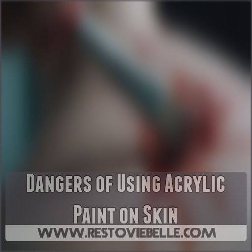 Dangers of Using Acrylic Paint on Skin Dangers of Using Acrylic Paint on Skin