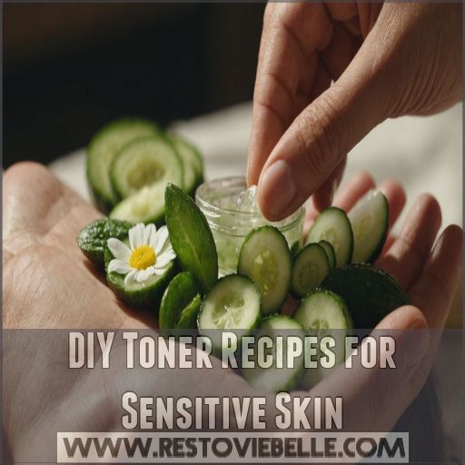 DIY Toner Recipes for Sensitive Skin DIY Toner Recipes for Sensitive Skin