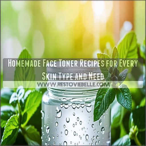 homemade face toner recipes homemade face toner recipes
