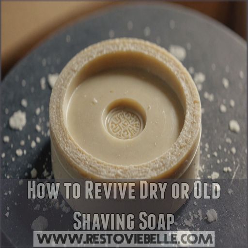 How to Revive Dry or Old Shaving Soap How to Revive Dry or Old Shaving Soap