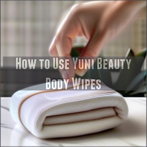 How to Use Yuni Beauty Body Wipes How to Use Yuni Beauty Body Wipes