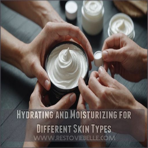 Hydrating and Moisturizing for Different Skin Types Hydrating and Moisturizing for Different Skin Types