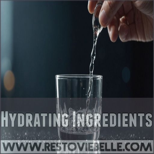 Hydrating Ingredients Hydrating Ingredients