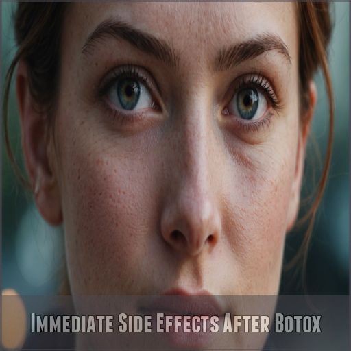Immediate Side Effects After Botox Immediate Side Effects After Botox