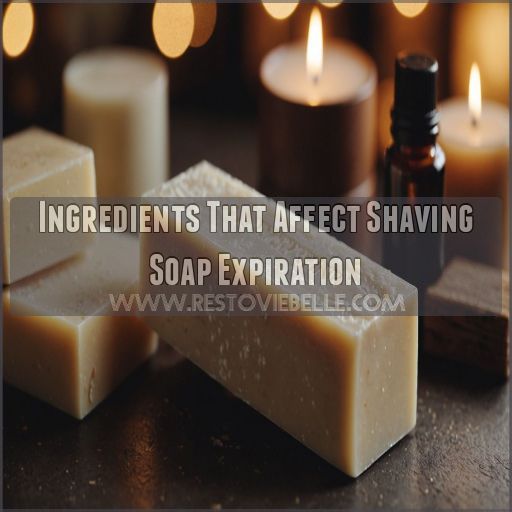 Ingredients That Affect Shaving Soap Expiration Ingredients That Affect Shaving Soap Expiration