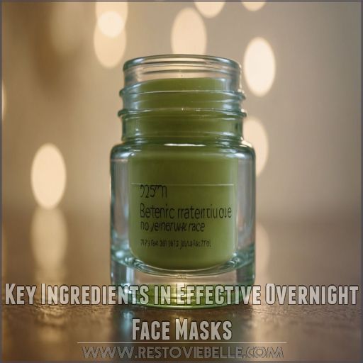 Key Ingredients in Effective Overnight Face Masks Key Ingredients in Effective Overnight Face Masks