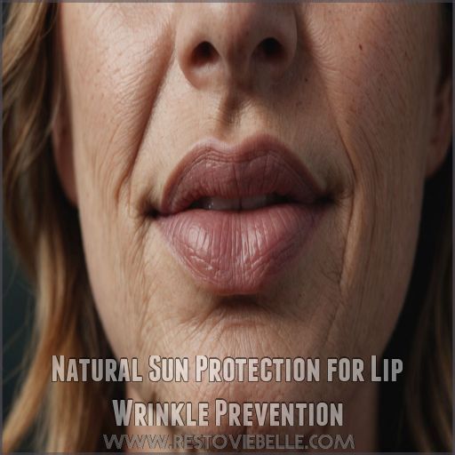 Natural Sun Protection for Lip Wrinkle Prevention Natural Sun Protection for Lip Wrinkle Prevention