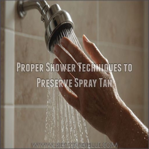 Proper Shower Techniques to Preserve Spray Tan Proper Shower Techniques to Preserve Spray Tan