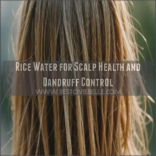 Rice Water for Scalp Health and Dandruff Control Rice Water for Scalp Health and Dandruff Control