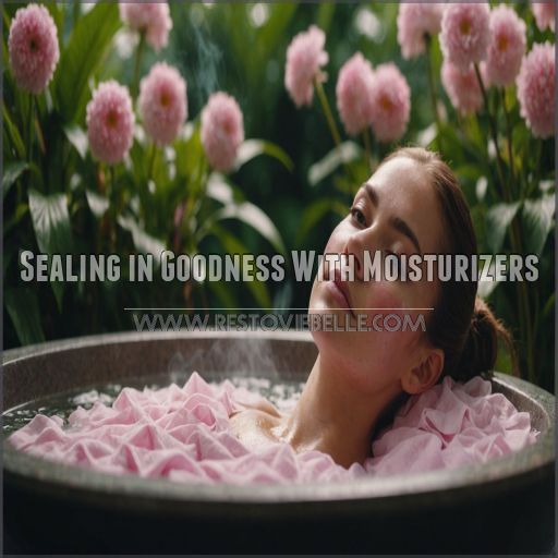 Sealing in Goodness With Moisturizers