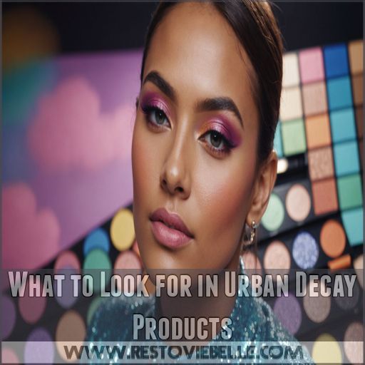 What to Look for in Urban Decay Products What to Look for in Urban Decay Products