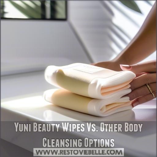 Yuni Beauty Wipes Vs. Other Body Cleansing Options Yuni Beauty Wipes Vs. Other Body Cleansing Options