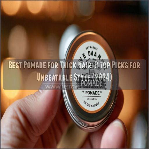 best pomade for thick hair