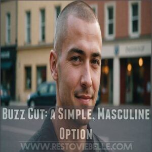 Buzz Cut: a Simple, Masculine Option