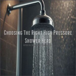 Choosing The Right High Pressure Shower Head