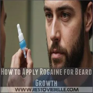 How to Apply Rogaine for Beard Growth