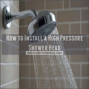 How to Install a High Pressure Shower Head