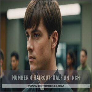 Number 4 Haircut: Half an Inch Number 4 Haircut: Half an Inch