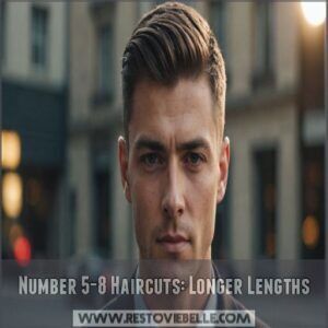 Number 5-8 Haircuts: Longer Lengths Number 5-8 Haircuts: Longer Lengths