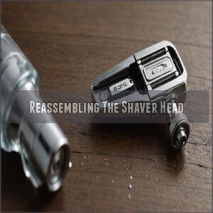 Reassembling The Shaver Head Reassembling The Shaver Head