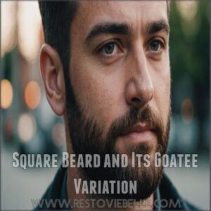 Square Beard and Its Goatee Variation Square Beard and Its Goatee Variation