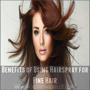 Benefits of Using Hairspray for Fine Hair