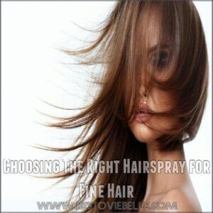 Choosing The Right Hairspray for Fine Hair