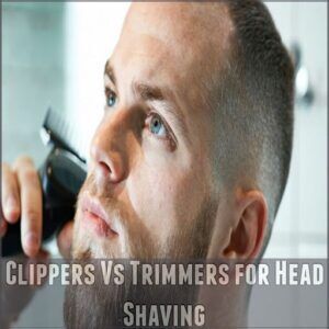 Clippers Vs Trimmers for Head Shaving