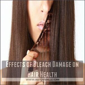 Effects of Bleach Damage on Hair Health Effects of Bleach Damage on Hair Health